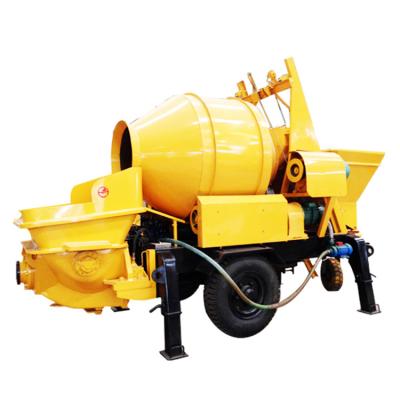 China Factory lowest trailer good quality mini concrete mixer 40M3/H portable diesel pump C3 concrete pump mobile mixer for sale