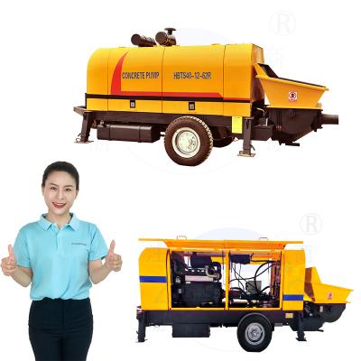 China Factory Hot Sale Large Capacity Trailer Concrete Pump Truck Concrete Pumps for sale