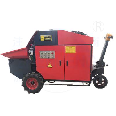 China Easy Stone 20Mm 20M3 Global Mini Small Secondary Concrete Pump Portable Diesel Operation Trade Assurance Fine 15M3/H For Sale In Philippines for sale