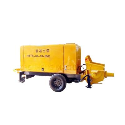 China Building material stores factory price portable small concrete pump for secondary structure column pump for sale