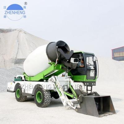 China Factory Low Price Full Automatic Cement Mixing Truck 6.5Cubi Self Loading Concrete Mixer Car for sale