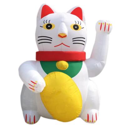 China Giant Inflatable Promotion Promotion Advertising Model Lucky Cat for sale