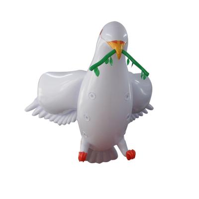 China Promotion PVC Helium Balloon Inflatable Pigeons Inflatable Doves for sale