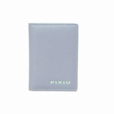 China Customized Mens RFID Blocking Credit Card Holder Blacking Genuine Leather Card Holder Wallet With Coin Pocket for sale