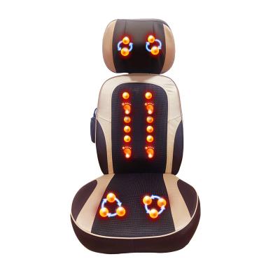 China 2023 Luxury Ordinary Flagship New Design Airbag Massage Shiatsu Chair Back Seat Electric Neck And Shoulder Massager Massage Cushion for sale