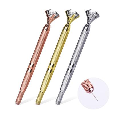 China Microblading Permanent Makeup Microblading Handles Bilateral Microblading Pens 0.14 0.16 Manual Tattoo Machine Needles for sale