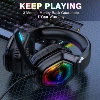 China New headband gamer earphone gaming headsets with wholesale price for sale