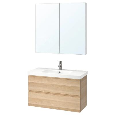 China Modern Cheap Price Bathroom Furniture Bathroom Cabinet With Wash Basin for sale