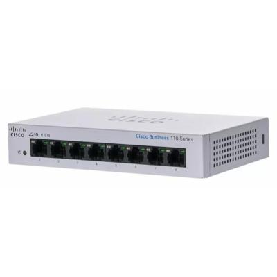 China Stackable Original new CBS250 Series  8Port Gigabit Uplink PoE network Switch CBS250-8T-E-2G-CN for sale