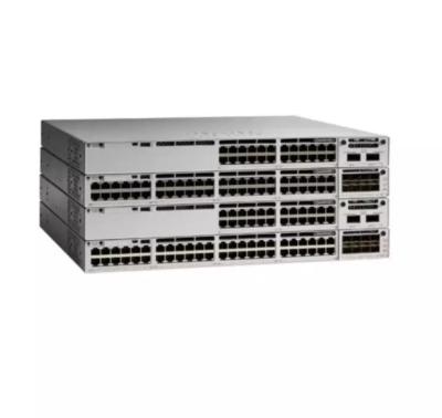 China Stackable Original 9300 series 48 GE SFP Ports Modular Uplink Networking Switch C9300-48S-E for sale