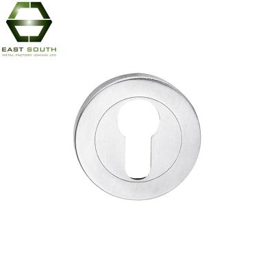 China Best Selling Traditional Specialized Round Satin Stainless Steel Euro 316 Profile Escutcheon For Door for sale