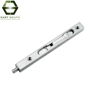 China Traditional Popular Luxury Products 316 Satin Stainless Steel Box Shaped Flush Bolt For Door for sale