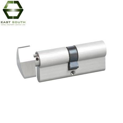 China High End Thumbturn Brass Cylinder Peanut Satin Peanut Euro Quality Profile Thumbturn for sale