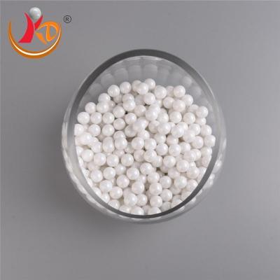 Cina 1.5mm Zirconia Oxide Ball Sanding Abrasive Tools Fiber White Color in vendita