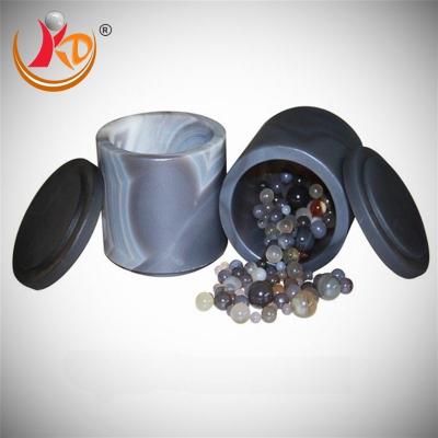 China Cylinder Design Ball Mill Jar With High Heat Resistance For Ceramic Industry for sale