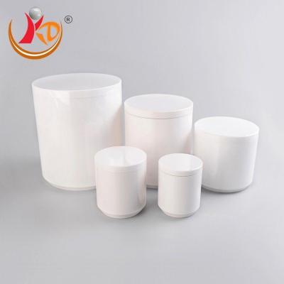 China Zro2 Yttria Crisol de zircônio estabilizado para moagem Apto para moinho de bolas horizontal de alta temperatura Jar de moinho de bolas à venda