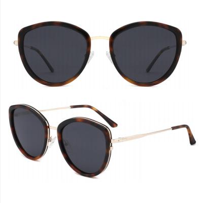 China Cute Sunglasses YD1048 Acetate Sunglasses Cheap Black Oversized Cute Sunglasses for sale