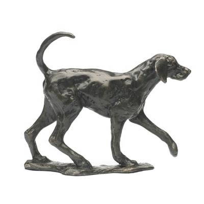 China China Garden Decoration Life Size Bronze Dog Sculptures for sale