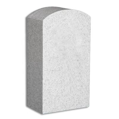 China Custom Traditional Decorative Granite Tombstone Carving Stone Cemetery Headstone Empty Slab For Sale for sale