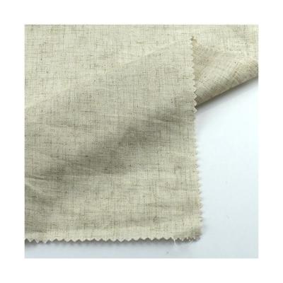 China Sustainable 30*30 139gsm Single Natural Roving 85%Rayon 15%linen Fabric for sale