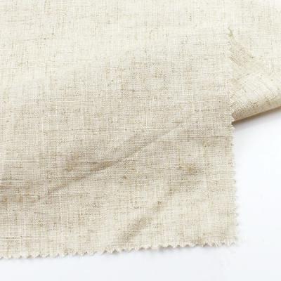 China Available Free Sample Viable 75%Ray 25% Wicking Linen Fabric For Garment for sale