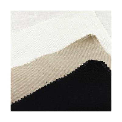 China 124cm Sustainable Wholesale Single Dyed 163gsm 55%linen 45%cotton Twill Fabric for sale