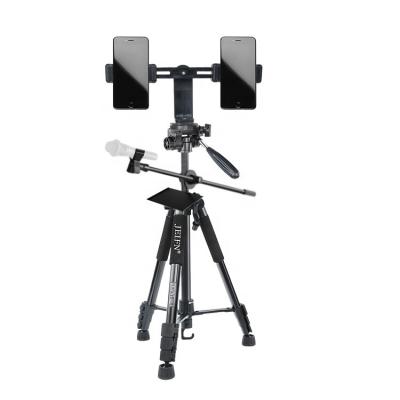 China PORTABLE Lightweight Camera Tripod Mobile Phone Tripod Compatible with All Cameras, Cell Phones, Projector, Webcam, Spotting Scopes for sale