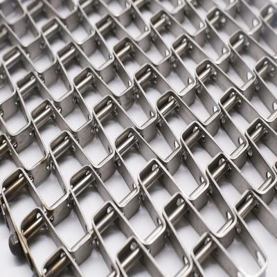 China Heat Resistant Factory Selling 2020 New Product Flat Wire Stainless Steel Conveyor Belt for sale