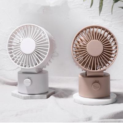 China 2019 HOT Selling Rotating Usb Fan Desktop Air Fan High Quality Rechargeable Super Cell Portable Mini Cooler for sale