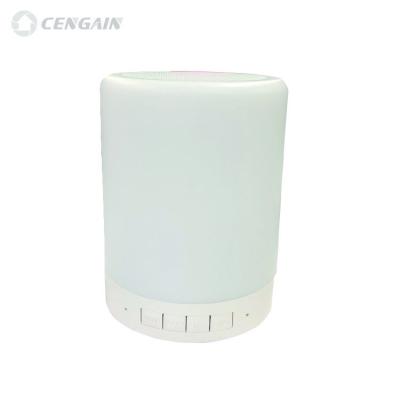 China Hot Sale Bluethooth Light 2018 Small Tooth Speaker Smart Touch Tooth Table Night Lamp For Student In Bedroom for sale