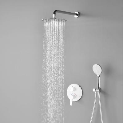 China Hot Sale Wall Mounted Faucets China Manufacturer Metered Shower Set Bathroom Rain Shower Set for sale