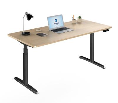 China JIECANG Ergonomic Computer Lift Executive Desk (Height) Smart Home Office Furniture Double Motor Adjustable for sale