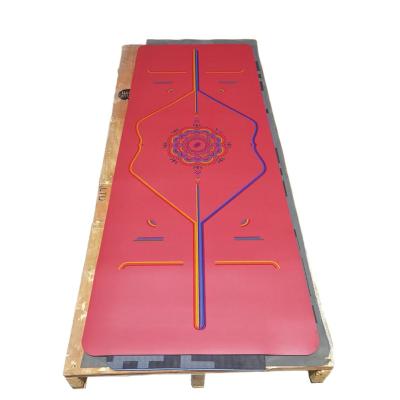 China PU and Natural Rubber Non-Slip Friendly Non-Slip Yoga Mat for sale