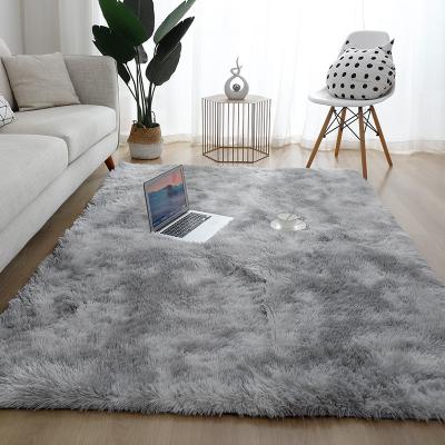 China Stain Resistant 2021 NEW Factory Price Shaggy Blankets Tie Dyed Blankets For Living Room for sale