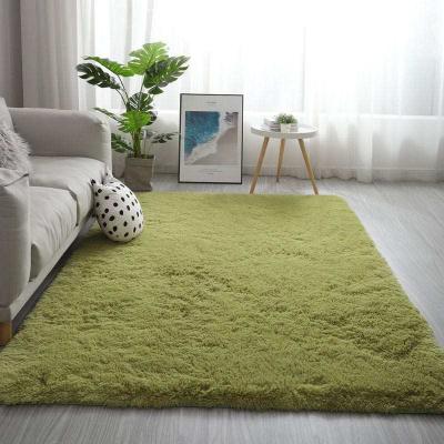 China Hot Sales Blanket Factory Price Solid Fluffy Shaggy Blankets Washable For Living Room And Bed Room for sale