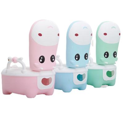 China With lid; Popular Hot Selling Eco-Friendly Baby Potty Environmental Protection PP Baby Potty Plastic Foldable Potty Color BPA Free Potty for sale