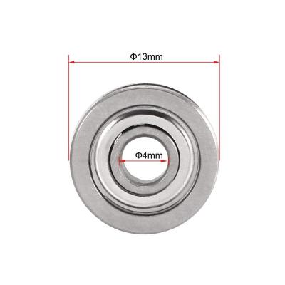 China Machinery Ur Elks U Groove Fishing Line Pulley Bearing U604zz 4*13*4mm For 3d Printer for sale