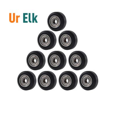 China 3D PRINTER Ur Elk 3d Printer Plastic Pom Pulley Black Wheels 625zz Linear Bearing for sale