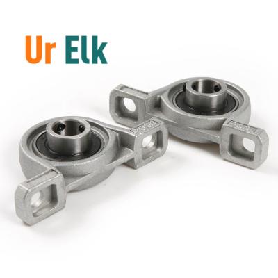 China Long Life Ur Elks KP001 Aluminum Zinc Alloy Pillow Block Supporting Units Shaft for sale