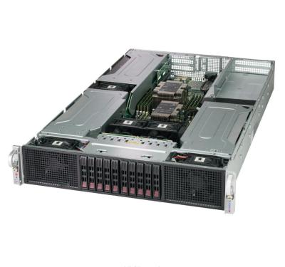 Cina Interconnessione del CPU GPU del server SYS-2029GP-TR Xeon DDR4 10x2.5HS di stoccaggio di Supermicro del commutatore x16 di GEN 3 di PCI-E in vendita