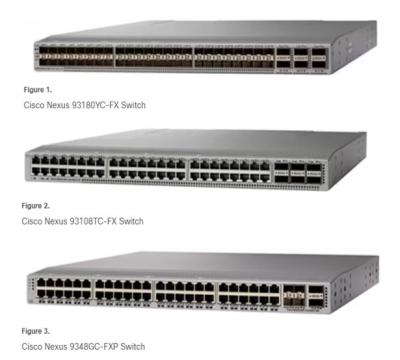 China Cisco Nexus 9300-FX Series Switches N9K-C93180YC-FX for sale