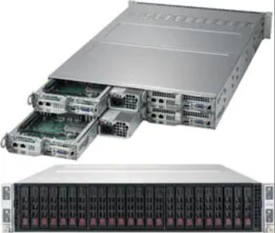 China Servidor SYS-2029TP-HTR 2200W del almacenamiento de Supermicro 2U del SuperServer del ODM redundante en venta