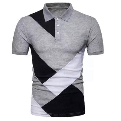 China Anti-wrinkle Wholesale Men Polo Tshirt Golf Polo Shirt Polyester Spandex Golf Clothing Fit Dry Golf Shirt For Men for sale