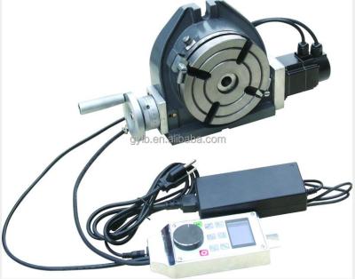 China LB-TSLW Cast Iron Horizontal&Vertical Cnc Intelligent Rotary Table With Stepper Motor For Sale for sale