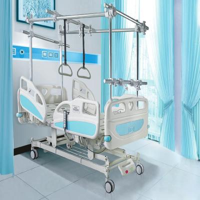 China Customizable Medical Equipment Multifunctional Electric ABS Bed Hospital Equipment Care Hospital Plastic Orthopedic Bed for sale