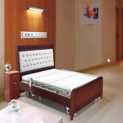 China Factory price high quality whole wood cover home care bed sale medical patient care use at home for patient for sale