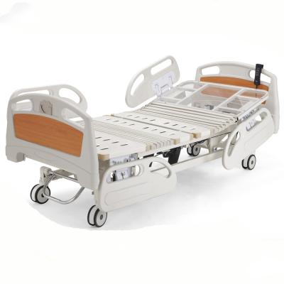 China GS-858 Electric Hospital Bed Hospital Furniture Home Care 5 Functions Bed for sale