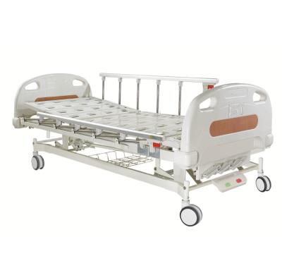 China Hospital Bed Factory Kangshen 3 Function Hospital Bed Medical Manual Beds for sale