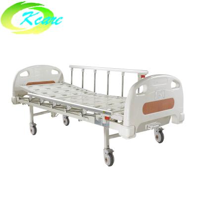 China Back section through 009 factory wholesale medical back section through manual hospital bed beds for sale