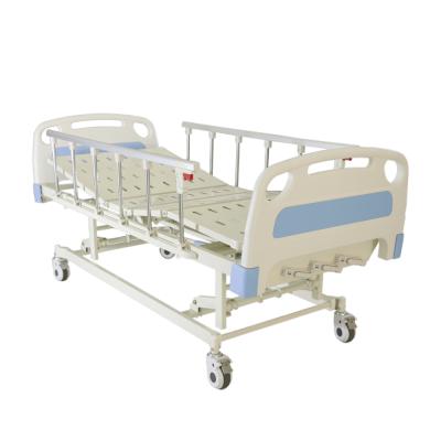 China Mechanical Hospital Bed ABS Board Main Promotion Price Cheap Hospital Beds for sale